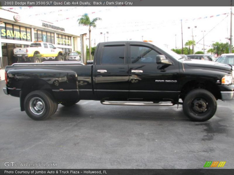 Black / Dark Slate Gray 2003 Dodge Ram 3500 SLT Quad Cab 4x4 Dually