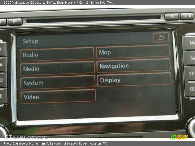 Reflex Silver Metallic / Cornsilk Beige Two-Tone 2009 Volkswagen CC Luxury