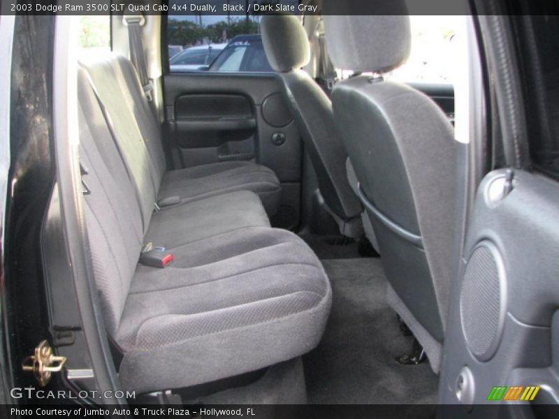 Black / Dark Slate Gray 2003 Dodge Ram 3500 SLT Quad Cab 4x4 Dually