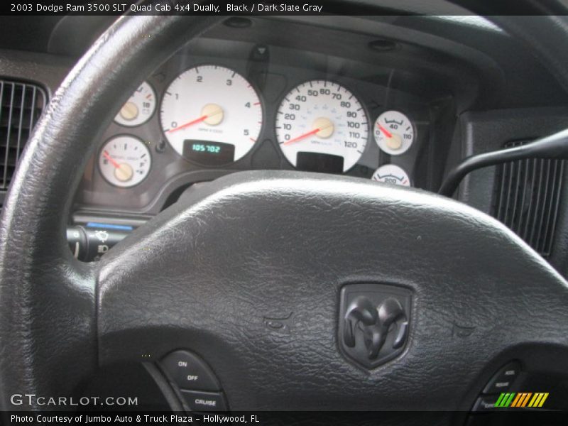 Black / Dark Slate Gray 2003 Dodge Ram 3500 SLT Quad Cab 4x4 Dually