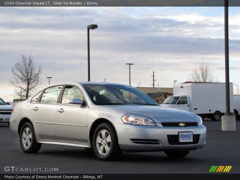 Silver Ice Metallic / Ebony 2009 Chevrolet Impala LT