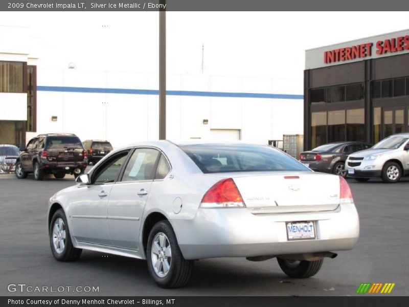 Silver Ice Metallic / Ebony 2009 Chevrolet Impala LT