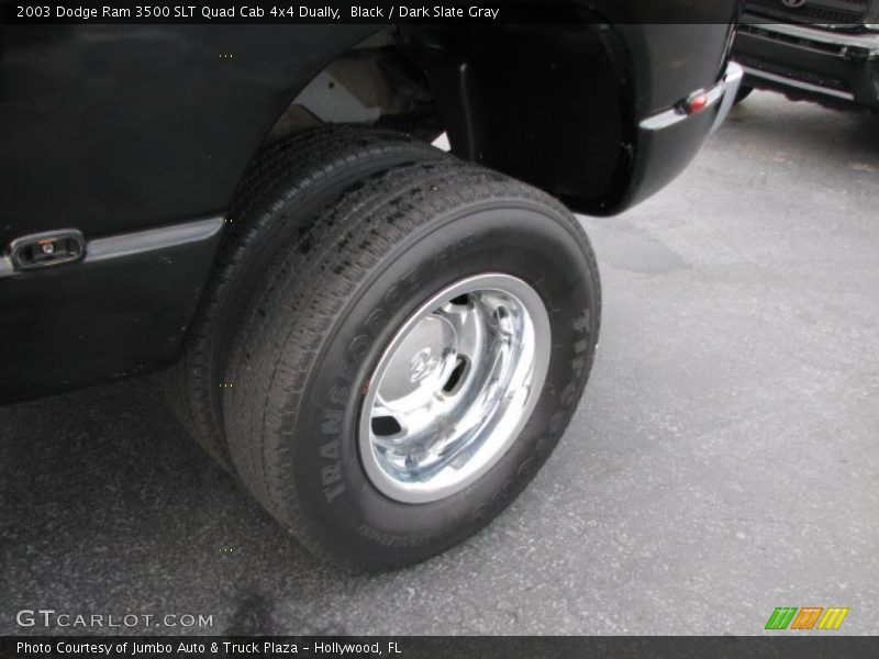 Black / Dark Slate Gray 2003 Dodge Ram 3500 SLT Quad Cab 4x4 Dually