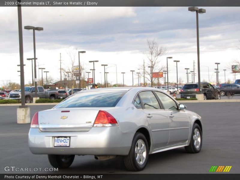 Silver Ice Metallic / Ebony 2009 Chevrolet Impala LT