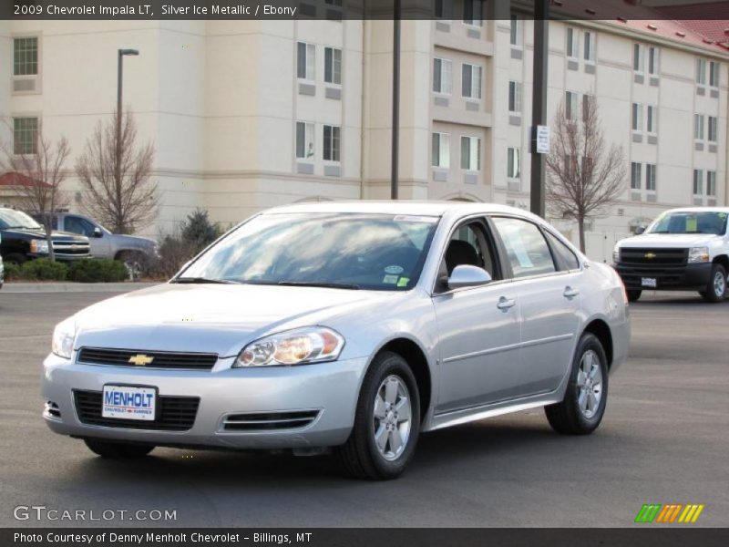 Silver Ice Metallic / Ebony 2009 Chevrolet Impala LT