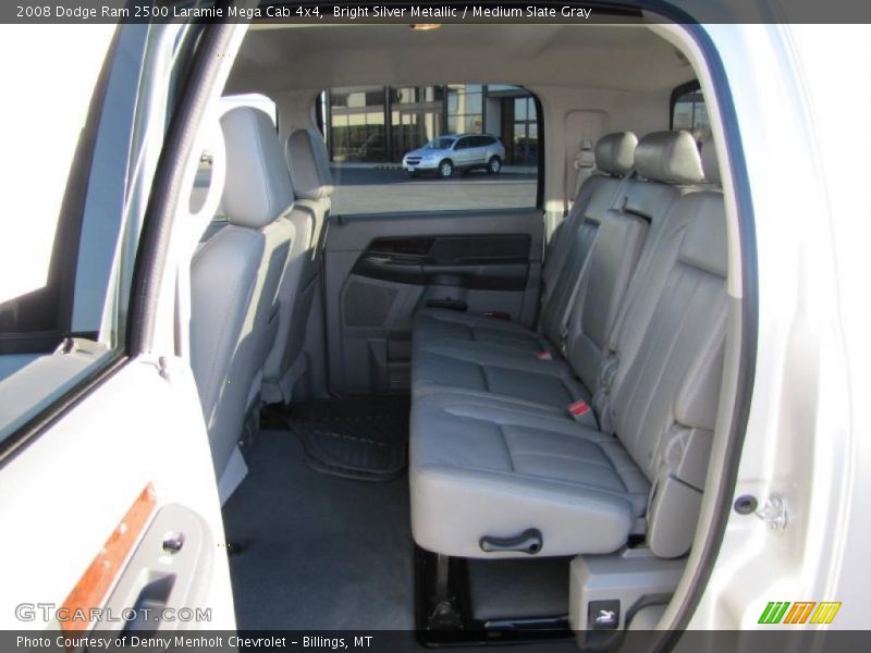 Bright Silver Metallic / Medium Slate Gray 2008 Dodge Ram 2500 Laramie Mega Cab 4x4