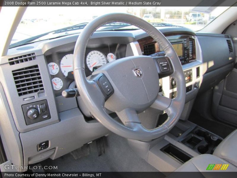  2008 Ram 2500 Laramie Mega Cab 4x4 Steering Wheel