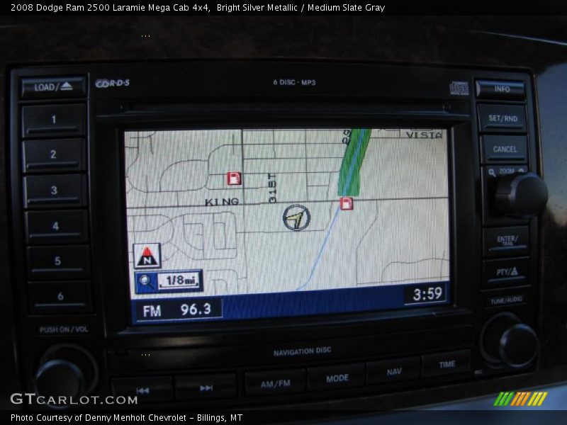 Navigation of 2008 Ram 2500 Laramie Mega Cab 4x4