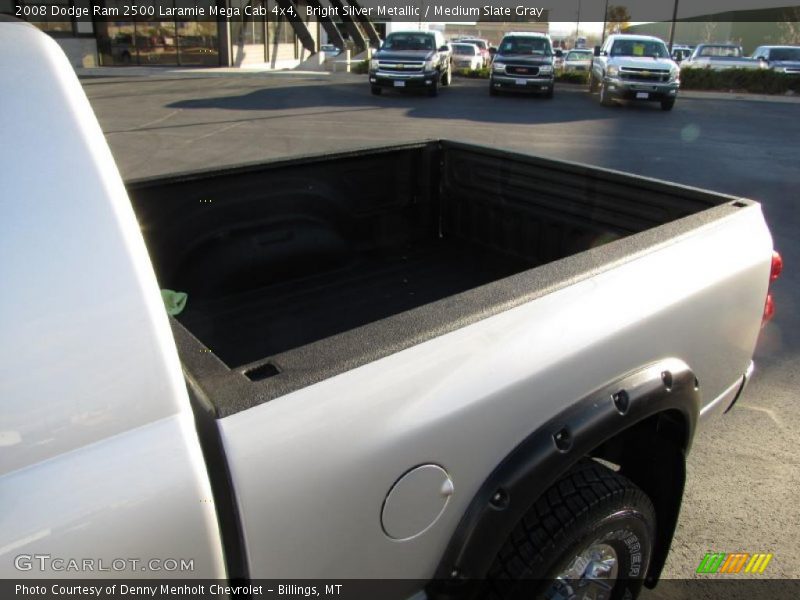 Bright Silver Metallic / Medium Slate Gray 2008 Dodge Ram 2500 Laramie Mega Cab 4x4