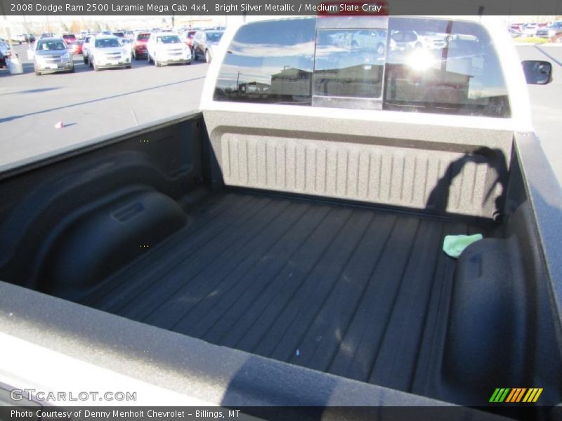 Bright Silver Metallic / Medium Slate Gray 2008 Dodge Ram 2500 Laramie Mega Cab 4x4