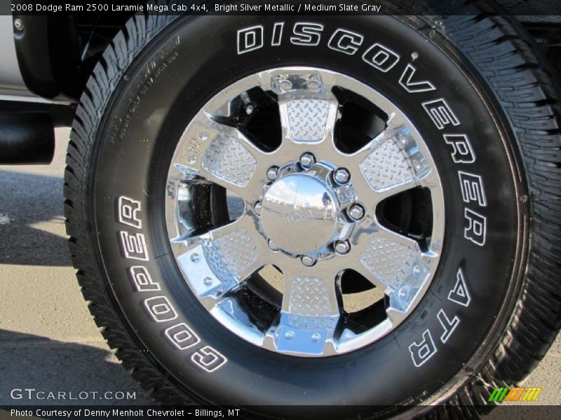 Custom Wheels of 2008 Ram 2500 Laramie Mega Cab 4x4