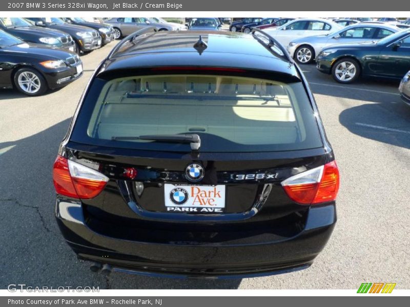 Jet Black / Cream Beige 2007 BMW 3 Series 328xi Wagon