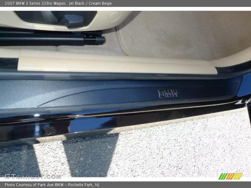 Jet Black / Cream Beige 2007 BMW 3 Series 328xi Wagon