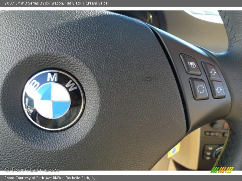 Jet Black / Cream Beige 2007 BMW 3 Series 328xi Wagon