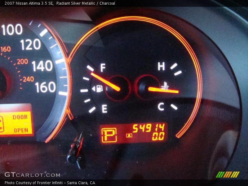 Radiant Silver Metallic / Charcoal 2007 Nissan Altima 3.5 SE