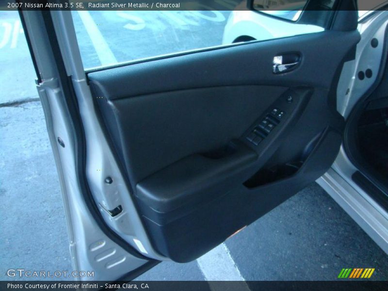 Radiant Silver Metallic / Charcoal 2007 Nissan Altima 3.5 SE
