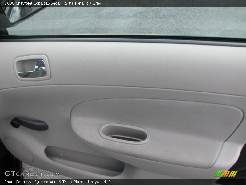 Slate Metallic / Gray 2008 Chevrolet Cobalt LS Sedan
