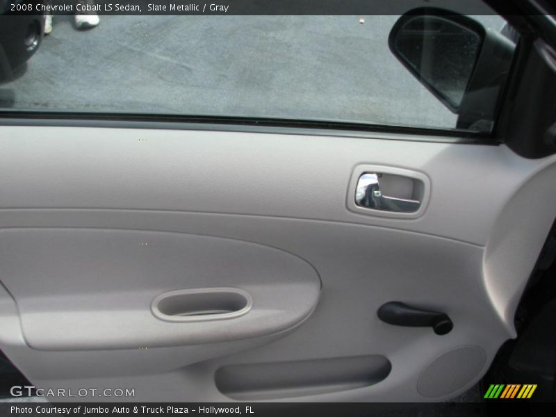 Slate Metallic / Gray 2008 Chevrolet Cobalt LS Sedan