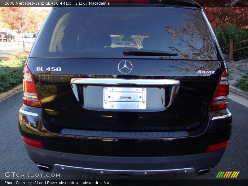 Black / Macadamia 2008 Mercedes-Benz GL 450 4Matic