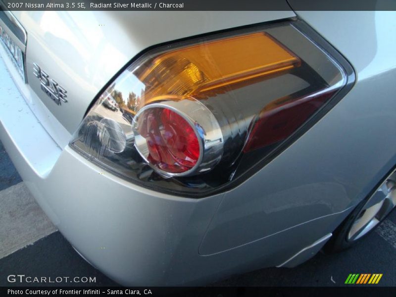 Radiant Silver Metallic / Charcoal 2007 Nissan Altima 3.5 SE