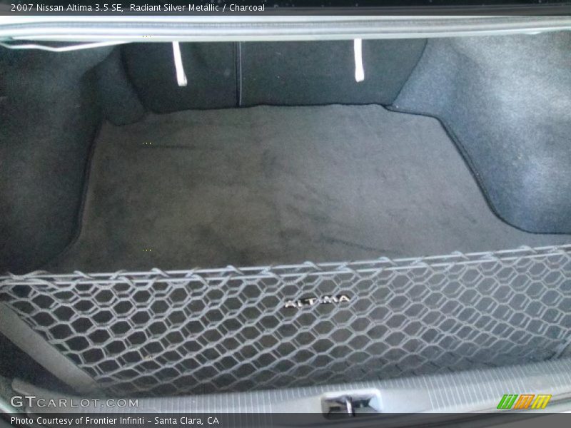 Radiant Silver Metallic / Charcoal 2007 Nissan Altima 3.5 SE