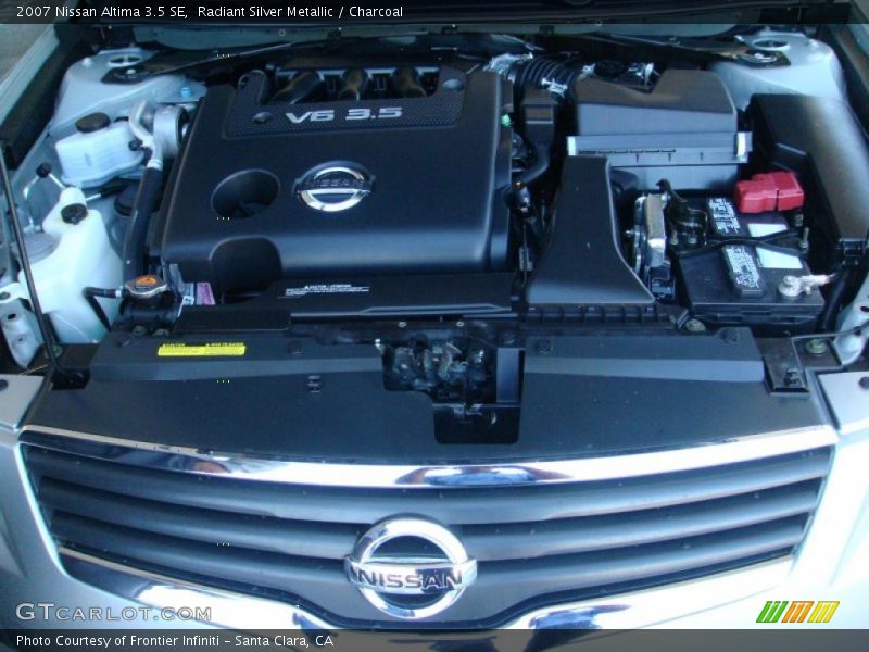 Radiant Silver Metallic / Charcoal 2007 Nissan Altima 3.5 SE