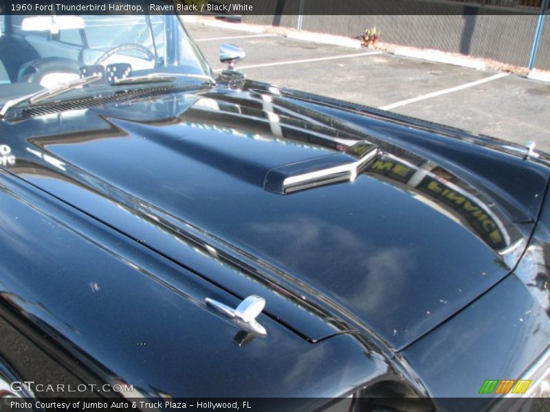 Raven Black / Black/White 1960 Ford Thunderbird Hardtop
