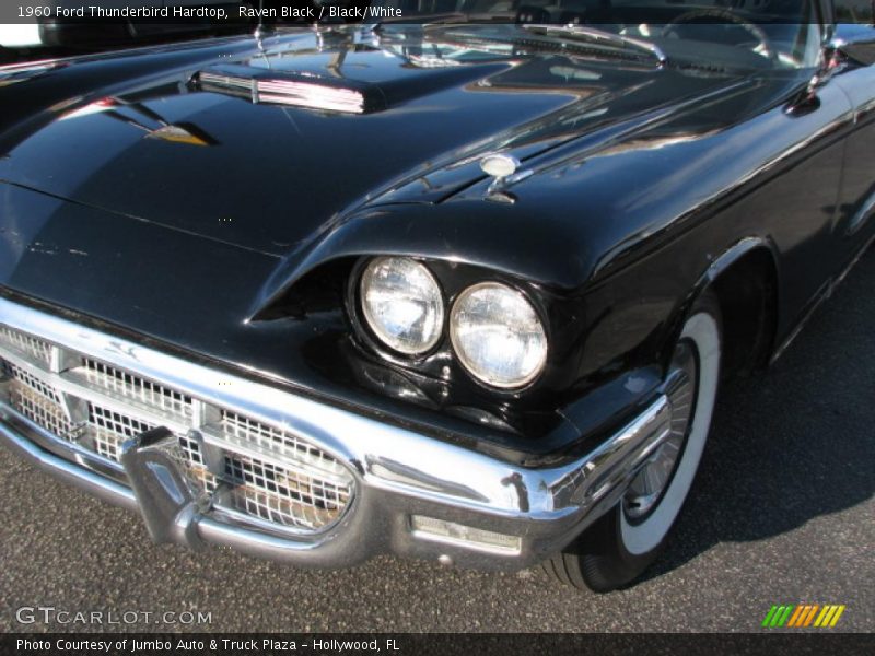 Raven Black / Black/White 1960 Ford Thunderbird Hardtop