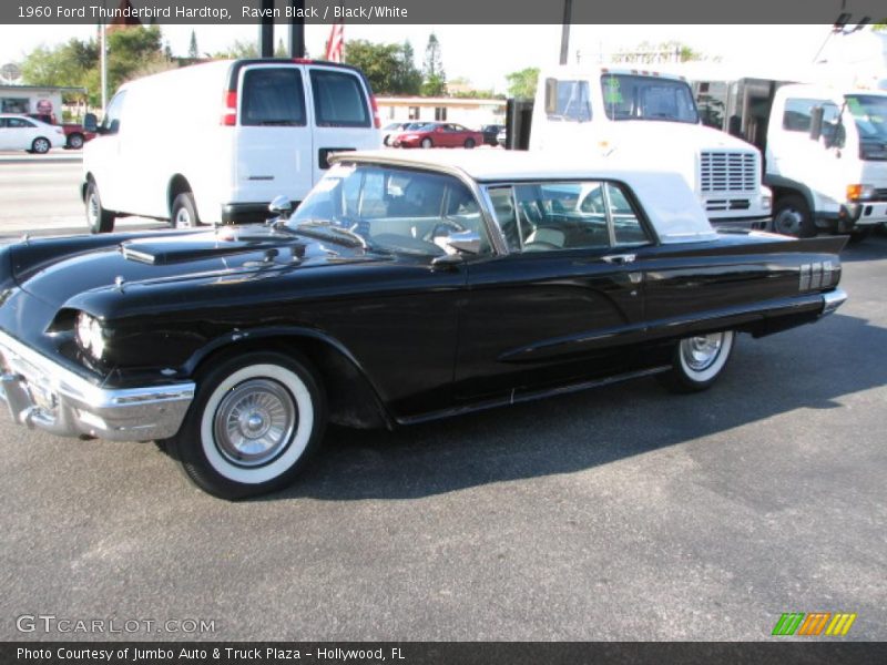 Raven Black / Black/White 1960 Ford Thunderbird Hardtop