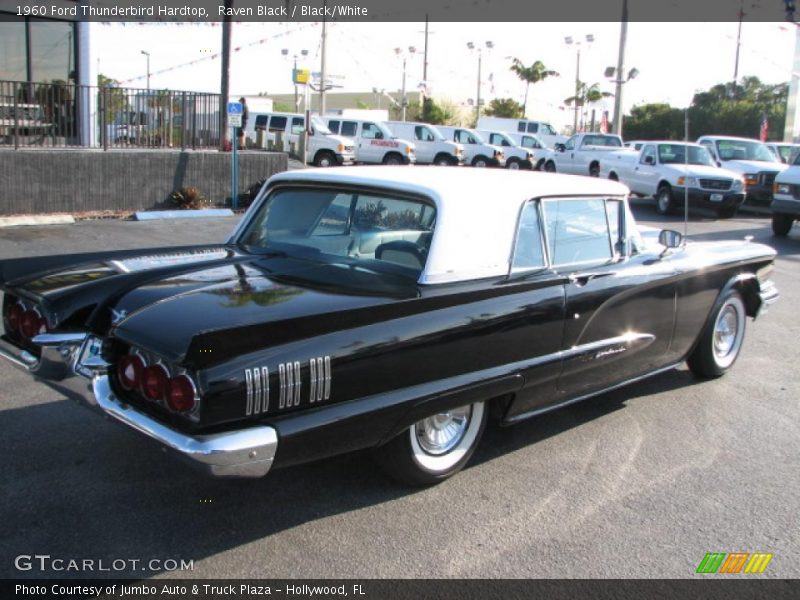  1960 Thunderbird Hardtop Raven Black