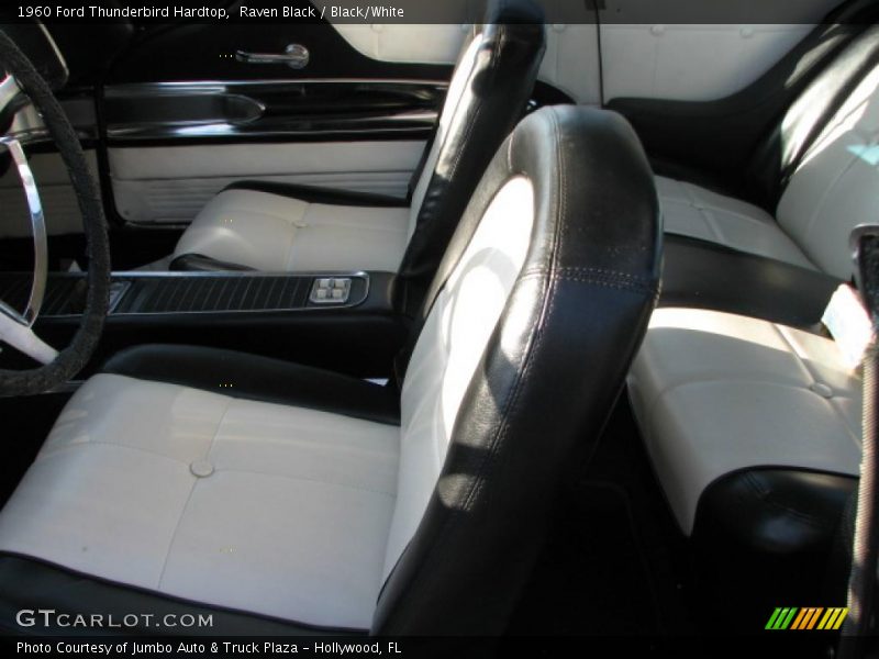  1960 Thunderbird Hardtop Black/White Interior