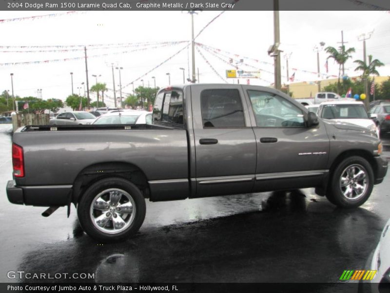 Graphite Metallic / Dark Slate Gray 2004 Dodge Ram 1500 Laramie Quad Cab