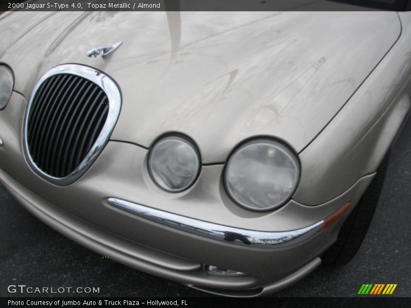 Topaz Metallic / Almond 2000 Jaguar S-Type 4.0