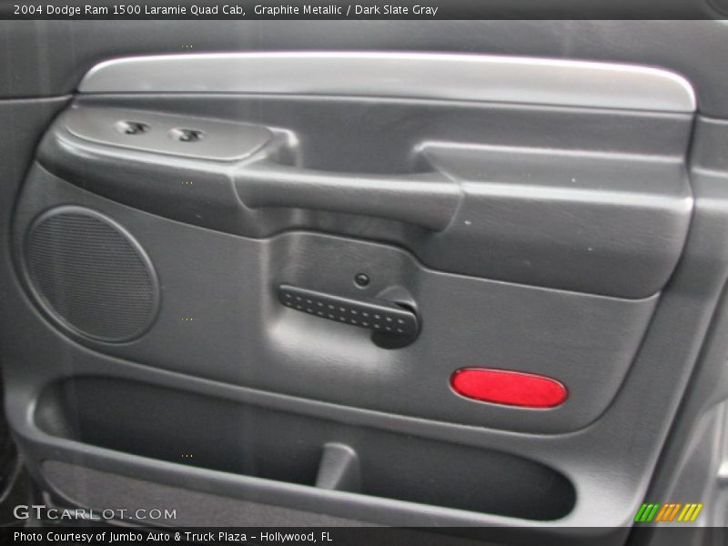 Graphite Metallic / Dark Slate Gray 2004 Dodge Ram 1500 Laramie Quad Cab