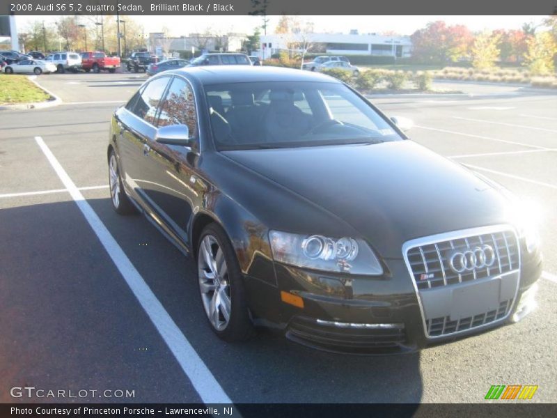 Brilliant Black / Black 2008 Audi S6 5.2 quattro Sedan