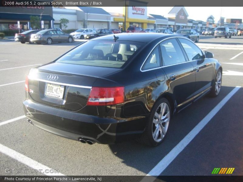 Brilliant Black / Black 2008 Audi S6 5.2 quattro Sedan