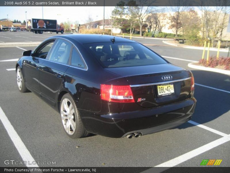 Brilliant Black / Black 2008 Audi S6 5.2 quattro Sedan