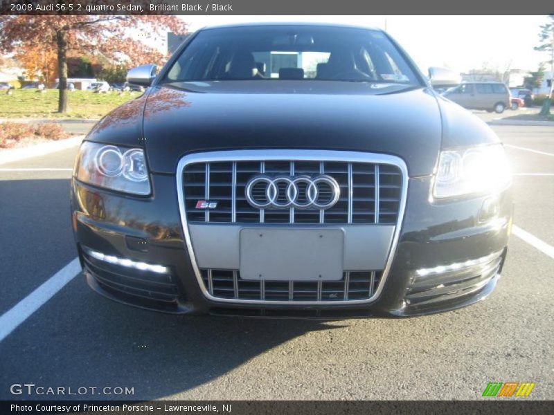 Brilliant Black / Black 2008 Audi S6 5.2 quattro Sedan