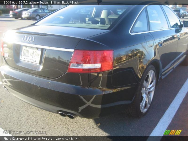 Brilliant Black / Black 2008 Audi S6 5.2 quattro Sedan
