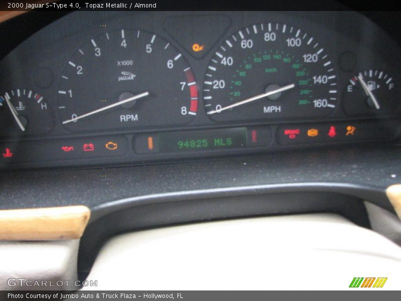  2000 S-Type 4.0 4.0 Gauges