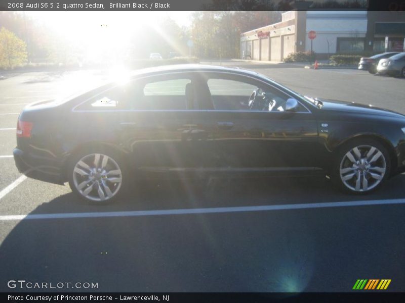 Brilliant Black / Black 2008 Audi S6 5.2 quattro Sedan