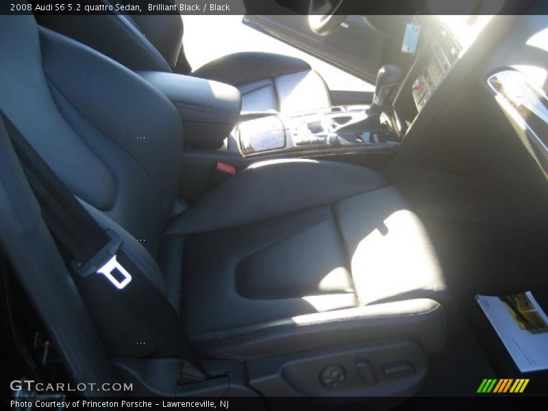Brilliant Black / Black 2008 Audi S6 5.2 quattro Sedan