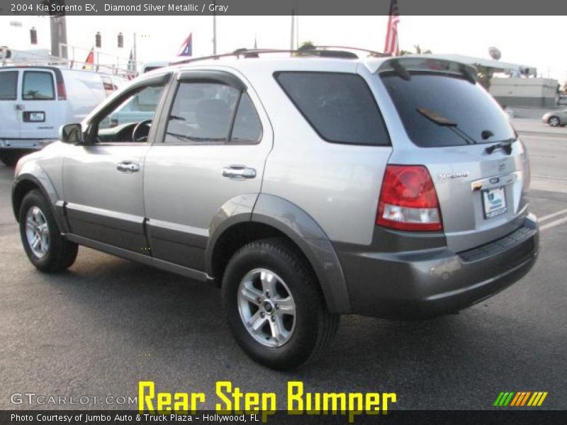 Diamond Silver Metallic / Gray 2004 Kia Sorento EX