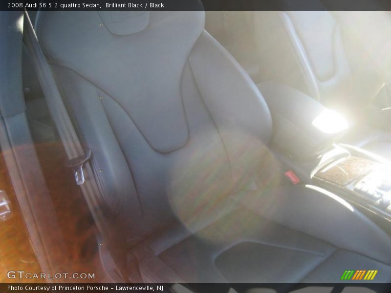 Brilliant Black / Black 2008 Audi S6 5.2 quattro Sedan