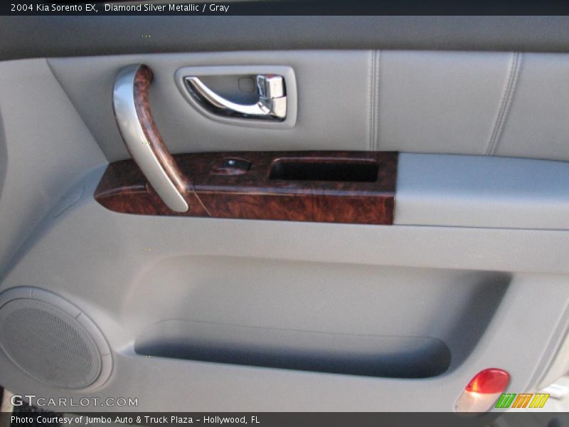 Diamond Silver Metallic / Gray 2004 Kia Sorento EX