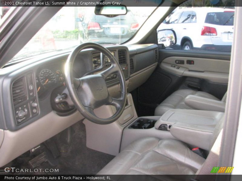 Graphite/Medium Gray Interior - 2001 Tahoe LS 