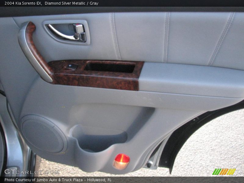 Diamond Silver Metallic / Gray 2004 Kia Sorento EX