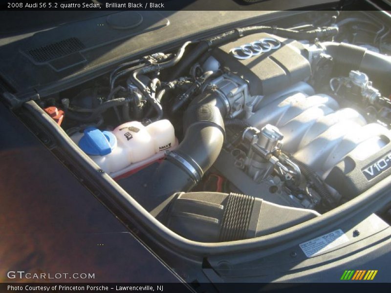 2008 S6 5.2 quattro Sedan Engine - 5.2 Liter DOHC 40-Valve VVT V10