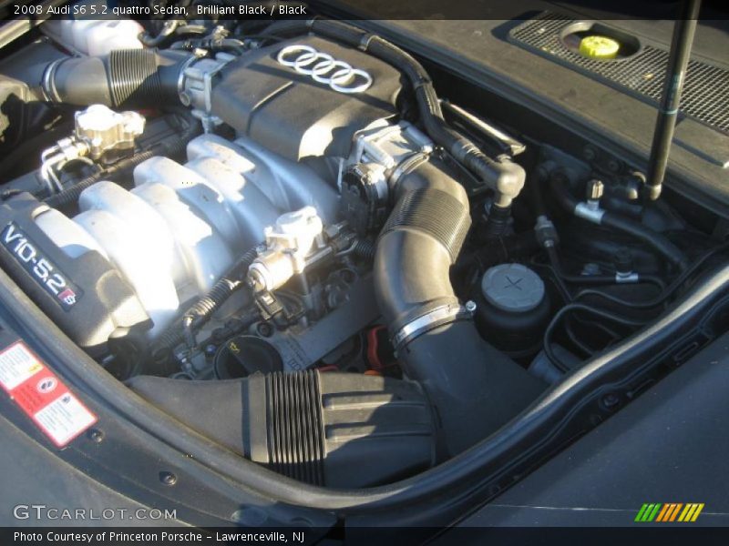  2008 S6 5.2 quattro Sedan Engine - 5.2 Liter DOHC 40-Valve VVT V10