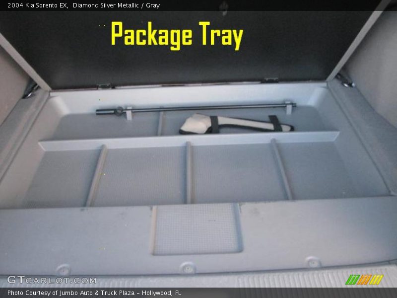 Diamond Silver Metallic / Gray 2004 Kia Sorento EX